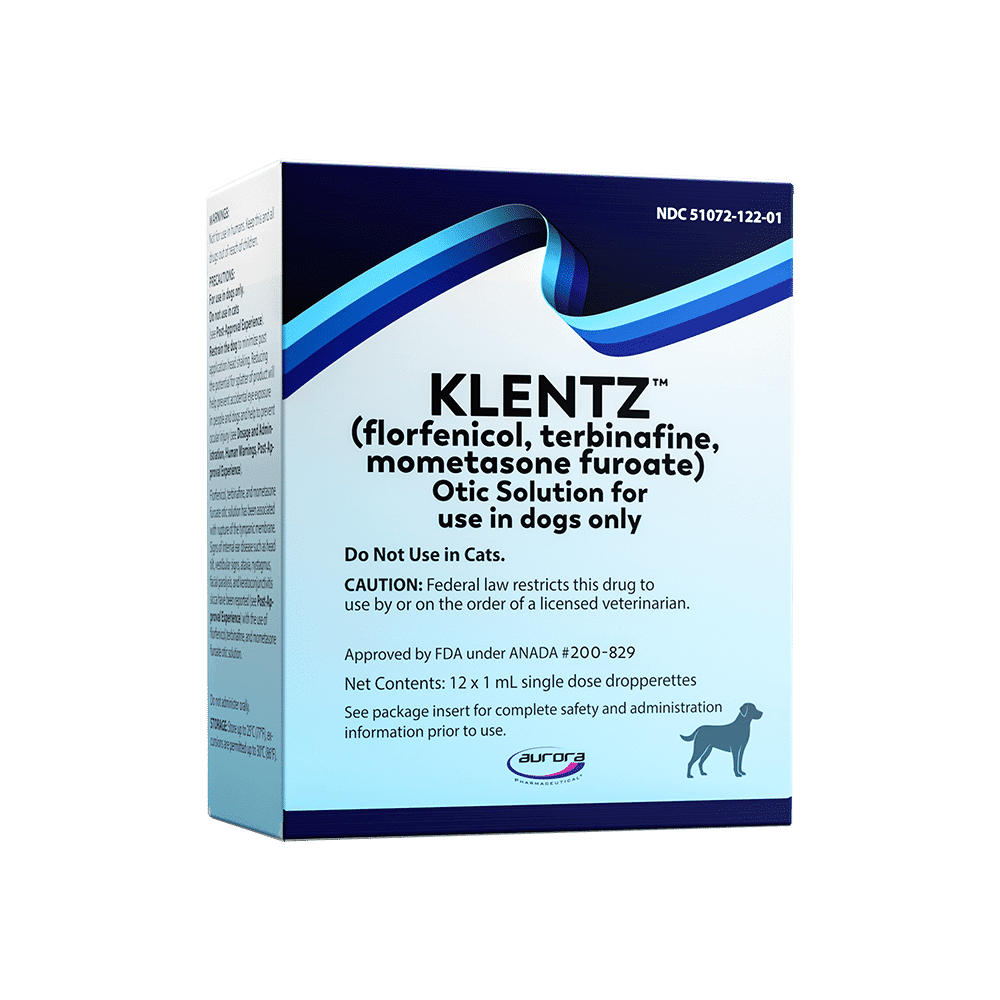 KLENTZ™ (florfenicol, terbinafine, mometasone furoate)